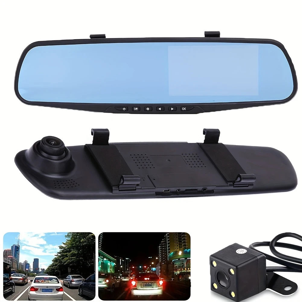 Retrovisor Con Cámara Delantera /Trasera VisionDrive™