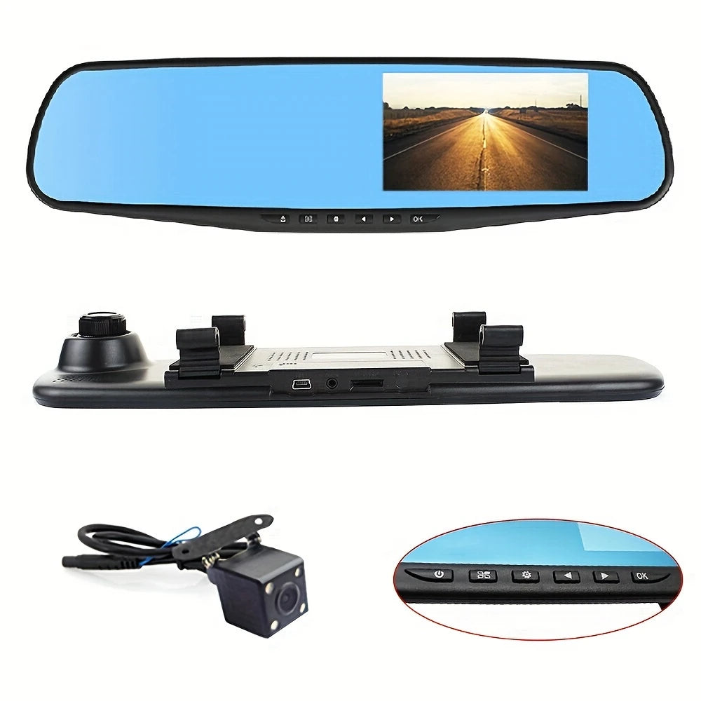 Retrovisor Con Cámara Delantera /Trasera VisionDrive™